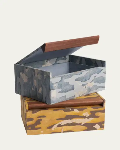 L'Objet Fortuny Camo Isole Box | Thumbnail 4