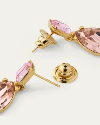 Oscar de la Renta Crystal Drop Earrings | Thumbnail 4 Oscar de la Renta Crystal Drop Earrings | Thumbnail 4