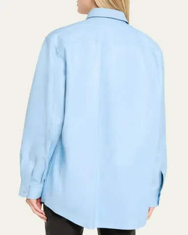 Tom Ford Leather Shirt Jacket | Thumbnail 3 Tom Ford Leather Shirt Jacket | Thumbnail 3