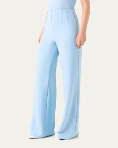 Akris Double-Face Wool Bootcut Trousers | Thumbnail 4