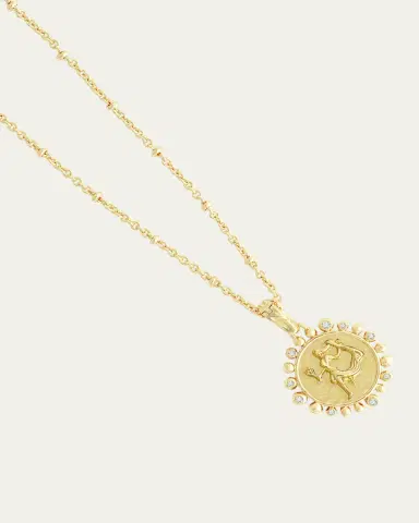 Anabel Aram Jewelry Zodiac Pendant Necklace | Thumbnail 4