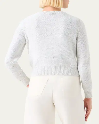 Akris Knit Cardigan with Sequins | Thumbnail 3 Akris Knit Cardigan with Sequins | Thumbnail 3