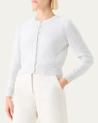 Akris Knit Cardigan with Sequins | Thumbnail 4 Akris Knit Cardigan with Sequins | Thumbnail 4