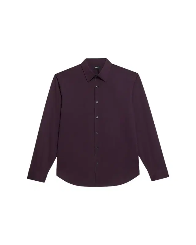 Theory Men's Sylvain Shirt in Structure Knit