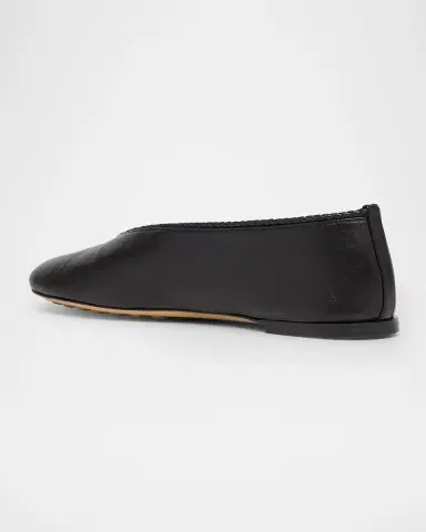 Bottega Veneta Lagoon Nappa Leather Ballerina Flats | Thumbnail 3 Bottega Veneta Lagoon Nappa Leather Ballerina Flats | Thumbnail 3