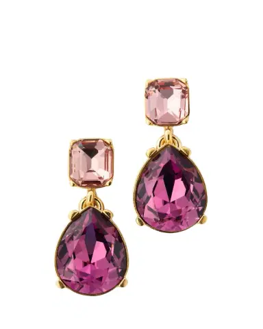Oscar de la Renta Crystal Drop Earrings | Thumbnail 1 Oscar de la Renta Crystal Drop Earrings | Thumbnail 1