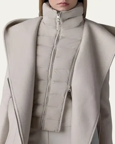 Mackage Shia 2-in-1 Double-Face Wool Coat with Removable Bib | Thumbnail 12 Mackage Shia 2-in-1 Double-Face Wool Coat with Removable Bib | Thumbnail 12