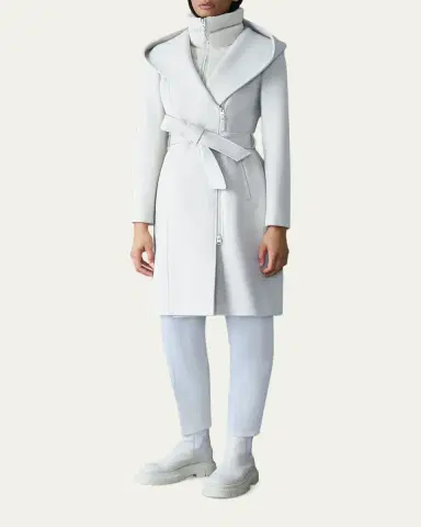 Mackage Shia 2-in-1 Double-Face Wool Coat with Removable Bib | Thumbnail 6 Mackage Shia 2-in-1 Double-Face Wool Coat with Removable Bib | Thumbnail 6