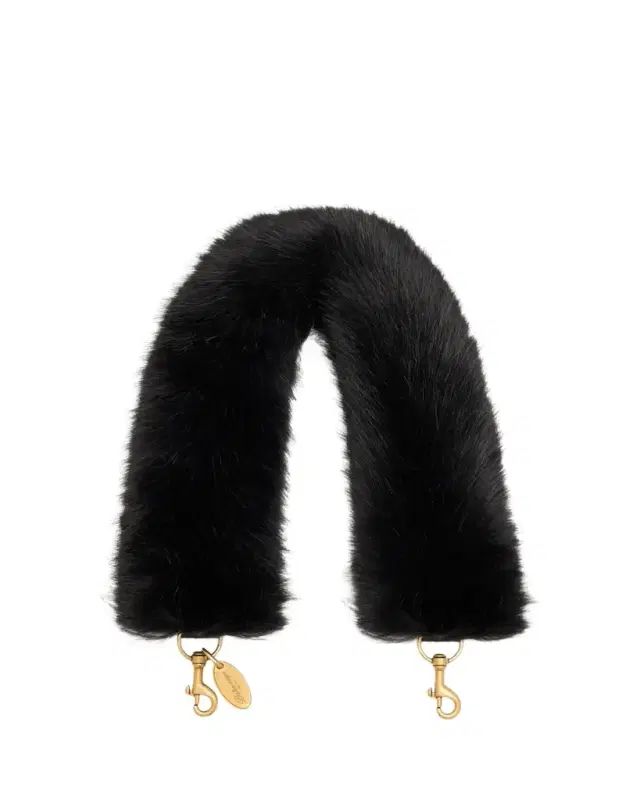 Faux Fur Shoulder Strap
