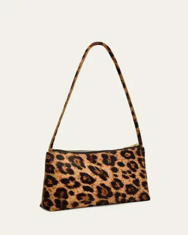 Mansur Gavriel Gaia Animal-Print Calf Hair Shoulder Bag | Thumbnail 3 Mansur Gavriel Gaia Animal-Print Calf Hair Shoulder Bag | Thumbnail 3