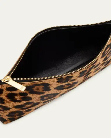 Mansur Gavriel Gaia Animal-Print Calf Hair Shoulder Bag | Thumbnail 4 Mansur Gavriel Gaia Animal-Print Calf Hair Shoulder Bag | Thumbnail 4