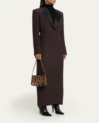 Mansur Gavriel Gaia Animal-Print Calf Hair Shoulder Bag | Thumbnail 5 Mansur Gavriel Gaia Animal-Print Calf Hair Shoulder Bag | Thumbnail 5