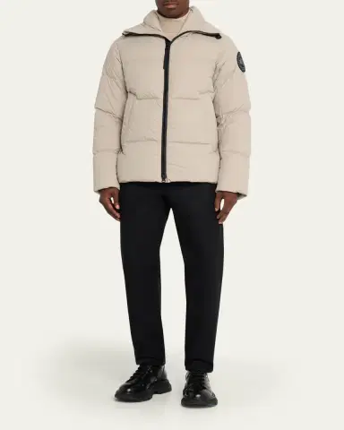 Canada Goose Men's Crofton Matte Nylon Hooded Puffer Jacket | Thumbnail 2 Canada Goose Men's Crofton Matte Nylon Hooded Puffer Jacket | Thumbnail 2