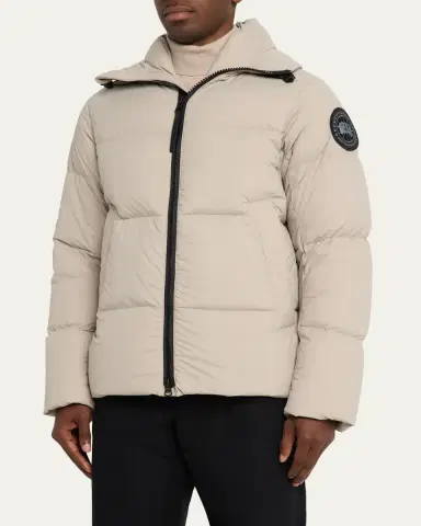 Canada Goose Men's Crofton Matte Nylon Hooded Puffer Jacket | Thumbnail 4 Canada Goose Men's Crofton Matte Nylon Hooded Puffer Jacket | Thumbnail 4