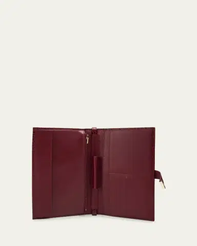 TOM FORD Organizer Shoulder Bag in Croc-Embossed Leather | Thumbnail 3