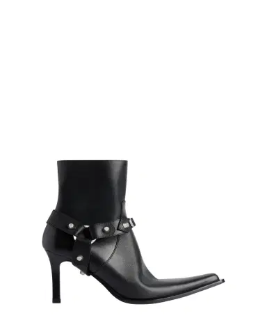 Balenciaga City Harness Leather Booties | Thumbnail 1 Balenciaga City Harness Leather Booties | Thumbnail 1