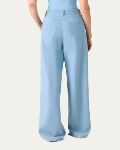 Akris punto Cooper Wide-Leg Denim Pants | Thumbnail 3 Akris punto Cooper Wide-Leg Denim Pants | Thumbnail 3