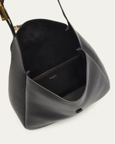 Saint Laurent Le 5 À 7 Large YSL Shoulder Bag in Grain Leather | Thumbnail 4 Saint Laurent Le 5 À 7 Large YSL Shoulder Bag in Grain Leather | Thumbnail 4