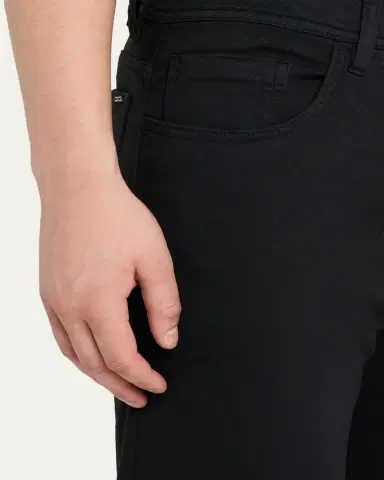 Cesare Attolini Men's Cotton and Cashmere Slim Five-Pocket Pants | Thumbnail 5 Cesare Attolini Men's Cotton and Cashmere Slim Five-Pocket Pants | Thumbnail 5