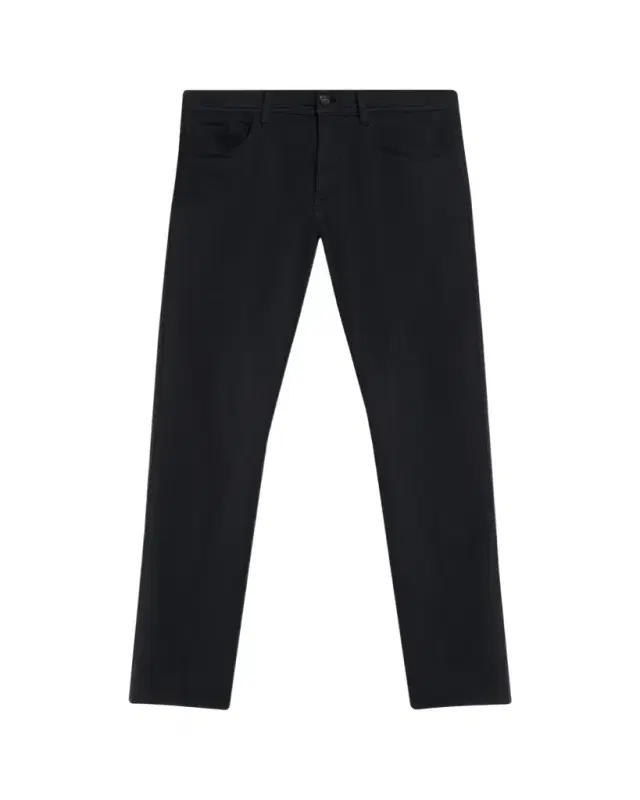 Men's Cotton and Cashmere Slim Five-Pocket Pants