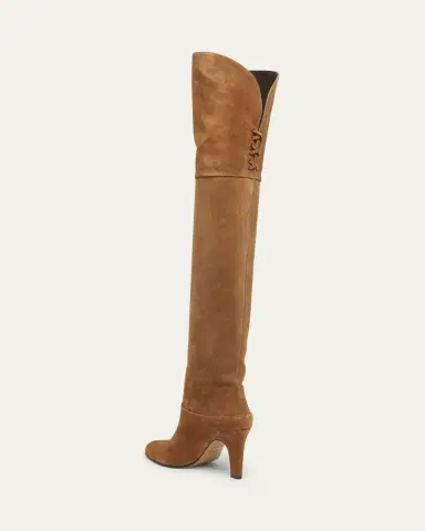 Chloé Eve Suede Over-The-Knee Boots | Thumbnail 2