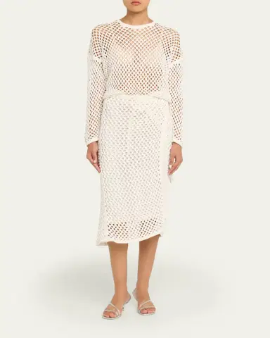 Diotima Leeward Crystal Crochet Knit Top | Thumbnail 2 Diotima Leeward Crystal Crochet Knit Top | Thumbnail 2