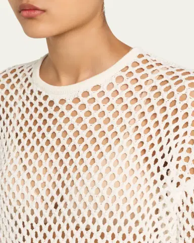 Diotima Leeward Crystal Crochet Knit Top | Thumbnail 5 Diotima Leeward Crystal Crochet Knit Top | Thumbnail 5
