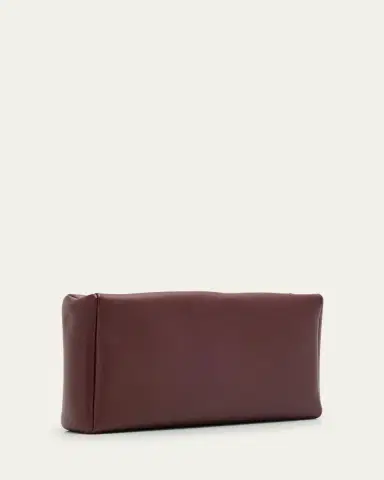 The Row Compact Clutch Bag in Nappa Leather | Thumbnail 3