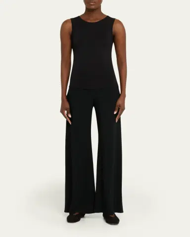 ÉTERNE Sleeveless Crewneck Top | Thumbnail 2