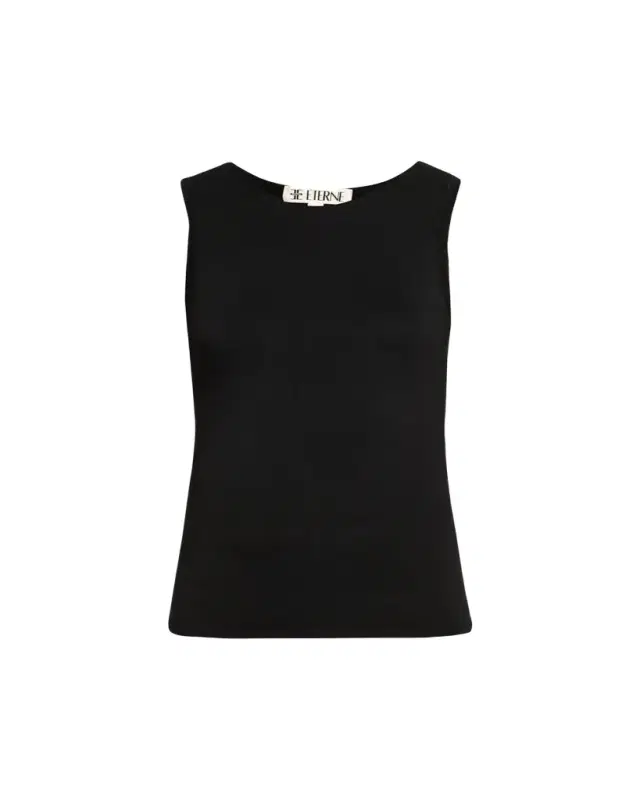 Eterne Sleeveless Crewneck Top