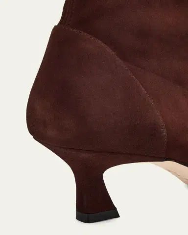 Stuart Weitzman 50mm Vinnie Suede Stretch Booties | Thumbnail 5 Stuart Weitzman 50mm Vinnie Suede Stretch Booties | Thumbnail 5