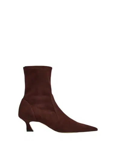 Stuart Weitzman 50mm Vinnie Suede Stretch Booties | Thumbnail 1 Stuart Weitzman 50mm Vinnie Suede Stretch Booties | Thumbnail 1