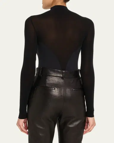 Wolford Corset-Effect Long-Sleeve Bodysuit | Thumbnail 3