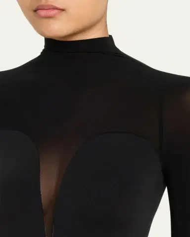 Wolford Corset-Effect Long-Sleeve Bodysuit | Thumbnail 5