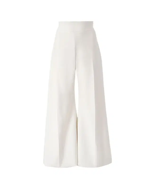 Diane High-Rise Wool Wide-Leg Pants