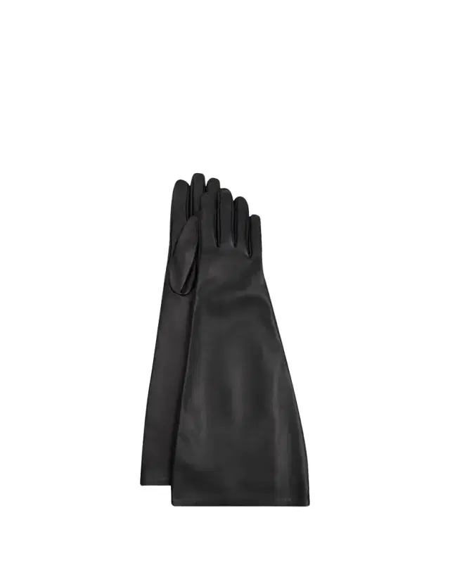 Saint Laurent Long Leather Gloves
