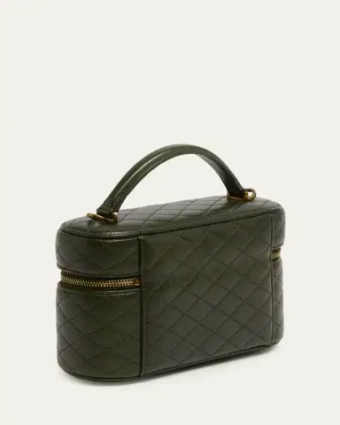 Saint Laurent Gaby Vanity Quilted Leather Bag | Thumbnail 11