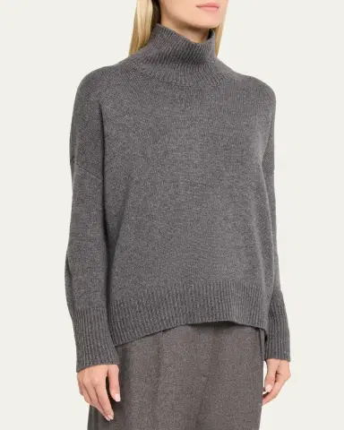 Lisa Yang Heidi Turtleneck Cashmere Sweater | Thumbnail 4