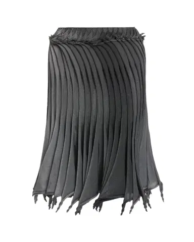 Alaïa Sculptural Pleated Midi Skirt | Thumbnail 1