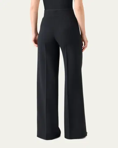 Akris Double-Face Wool Bootcut Trousers | Thumbnail 11