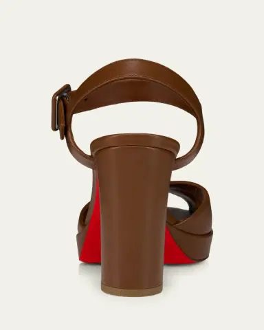 Christian Louboutin 100mm Cora Leather Sandals | Thumbnail 4 Christian Louboutin 100mm Cora Leather Sandals | Thumbnail 4