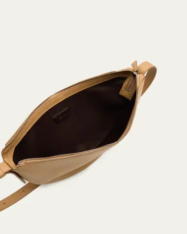 THE ROW Jouvette Crescent Shoulder Bag in Leather | Thumbnail 4 THE ROW Jouvette Crescent Shoulder Bag in Leather | Thumbnail 4