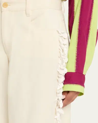 Diotima Burro Sequined Side-Stripe Wide-Leg Jeans | Thumbnail 5 Diotima Burro Sequined Side-Stripe Wide-Leg Jeans | Thumbnail 5
