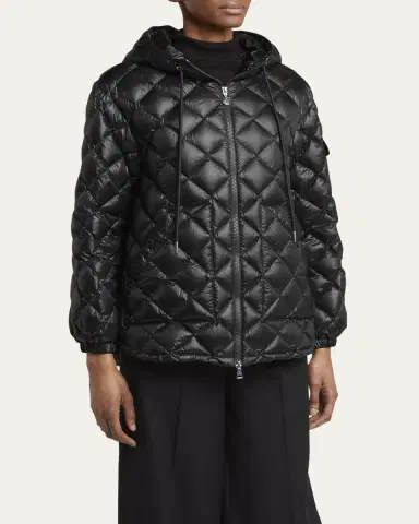 Moncler Short Padded Down Jacket | Thumbnail 4