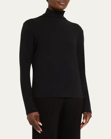 Vince Essential Long-Sleeve Turtleneck | Thumbnail 4