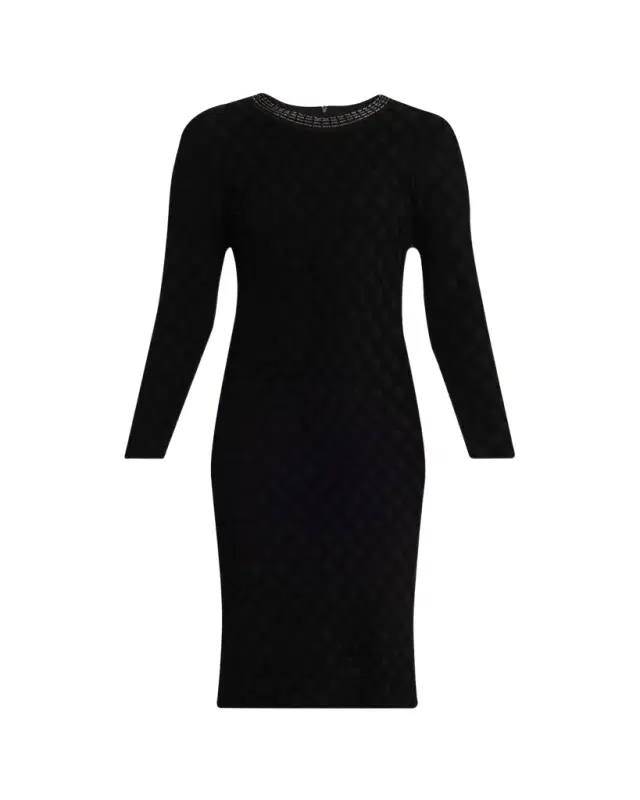 Apollo Fringed Chain-Trim Dress