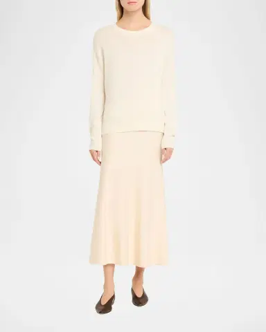 Lisa Yang Mila Cashmere Crewneck Sweater | Thumbnail 2 Lisa Yang Mila Cashmere Crewneck Sweater | Thumbnail 2