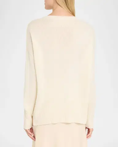 Lisa Yang Mila Cashmere Crewneck Sweater | Thumbnail 3 Lisa Yang Mila Cashmere Crewneck Sweater | Thumbnail 3