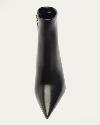 Schutz Mikki Leather Stiletto Zip Booties | Thumbnail 4 Schutz Mikki Leather Stiletto Zip Booties | Thumbnail 4