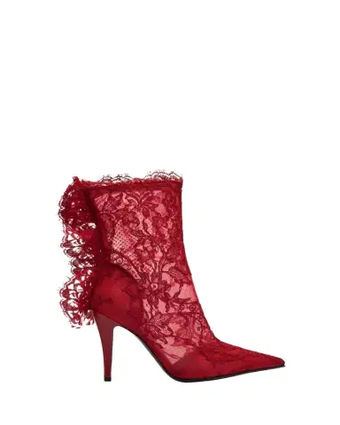 Alexander McQueen Heron Lace Ankle Boots | Thumbnail 1 Alexander McQueen Heron Lace Ankle Boots | Thumbnail 1